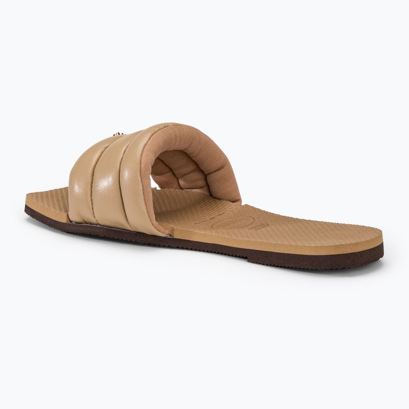 Дамски чехли Havaianas You Milan rose gold 3