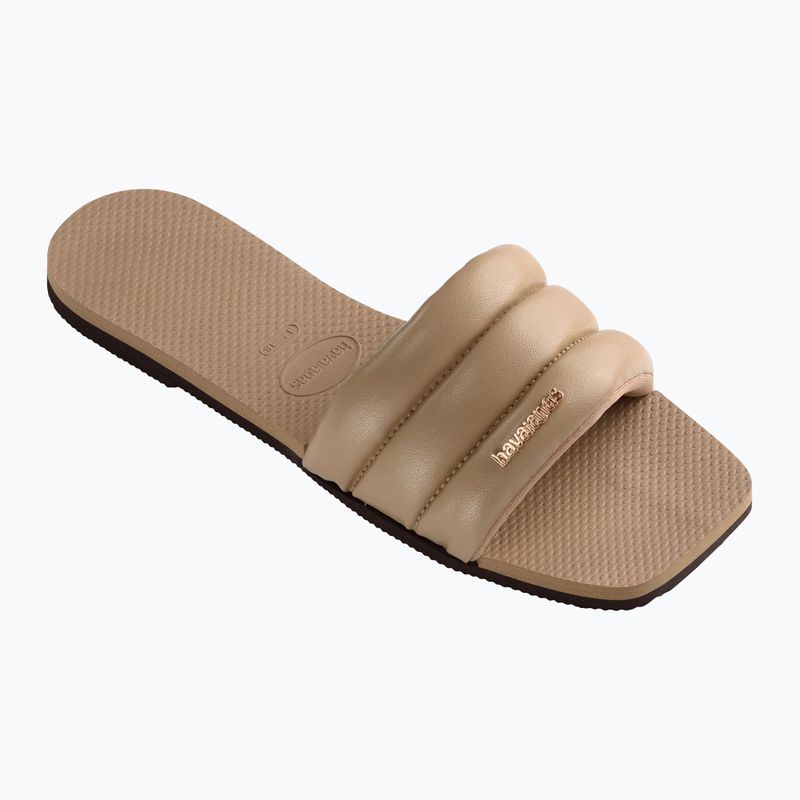 Дамски чехли Havaianas You Milan rose gold 8