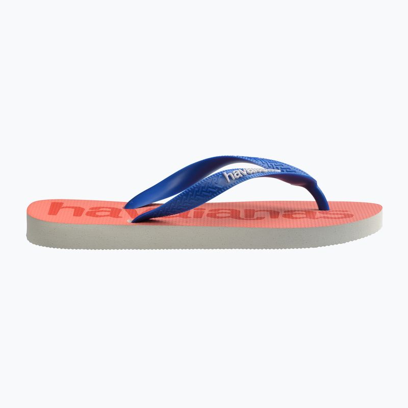 Havaianas Top Logomania 2 джапанки бяло 9