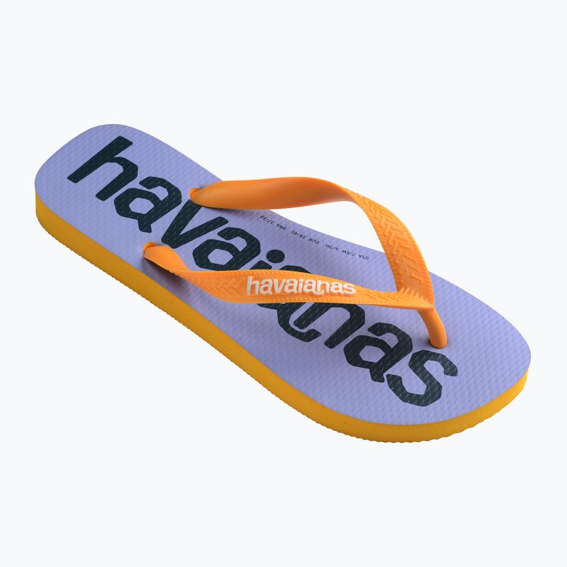 Джапанки Havaianas Top Logomania 2 pop yellow 8