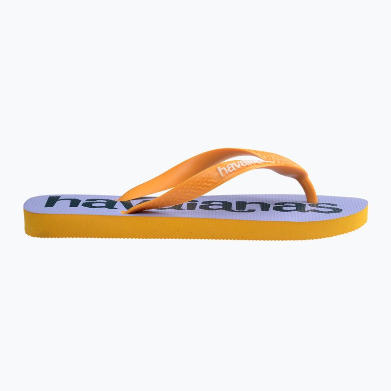 Джапанки Havaianas Top Logomania 2 pop yellow 9