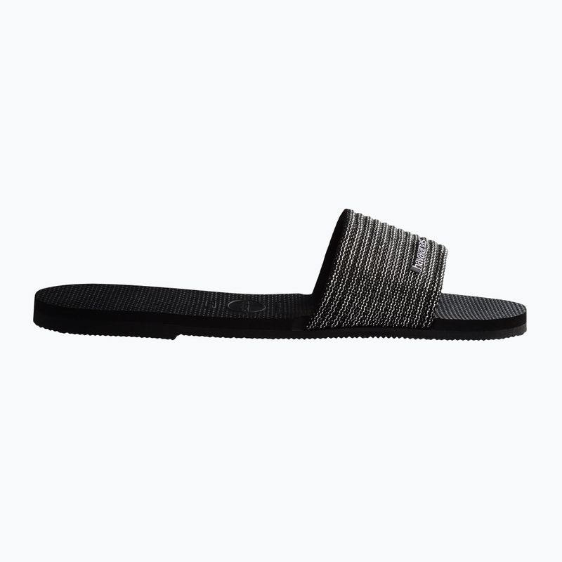 Дамски чехли Havaianas You Malta Metallic black 9