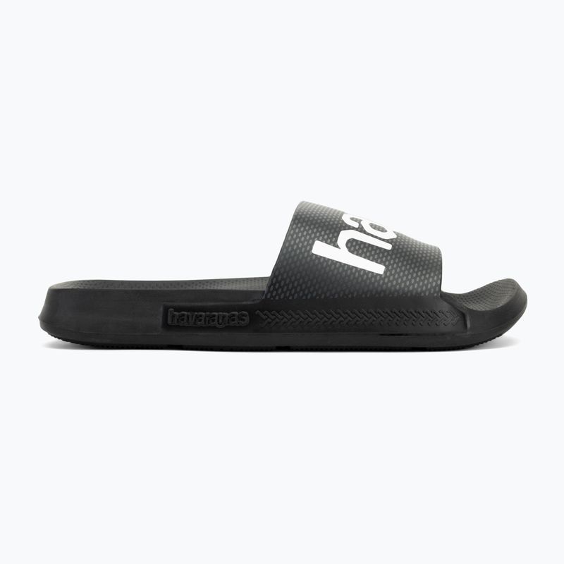 Havaianas Classic Logomania джапанки флотско черно 2