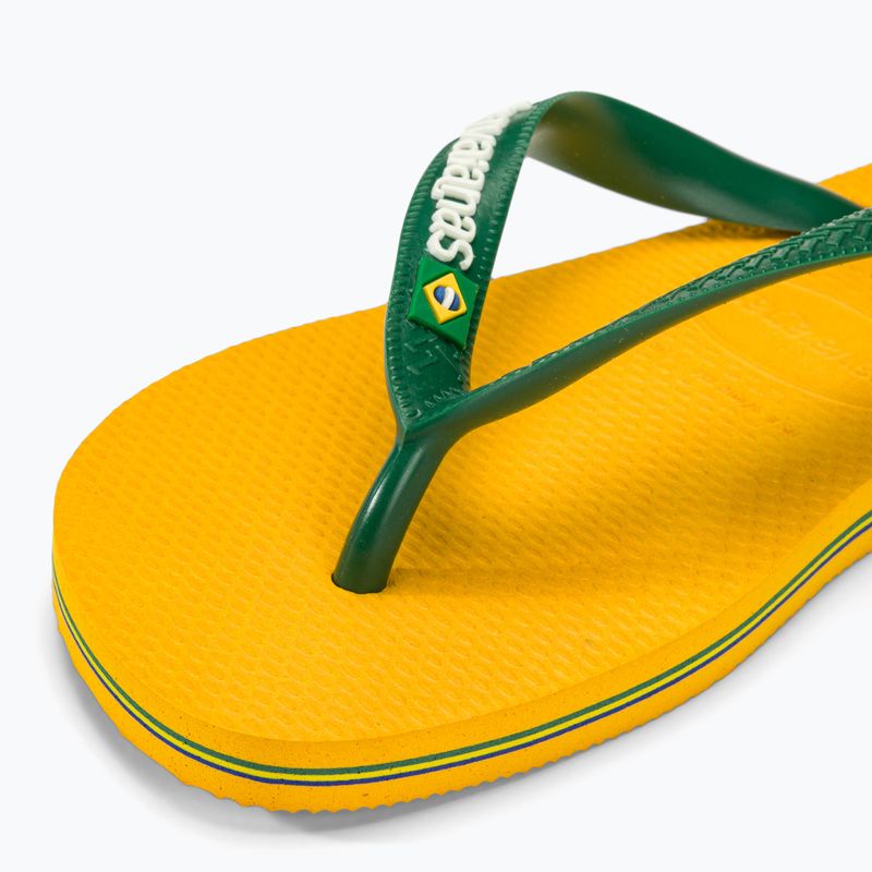 Джапанки Havaianas Brasil Logo pop yellow 7