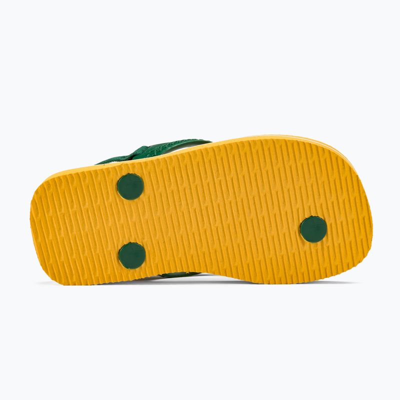 Детски сандали Havaianas Baby Brasil Logo II pop yellow / amazon 5