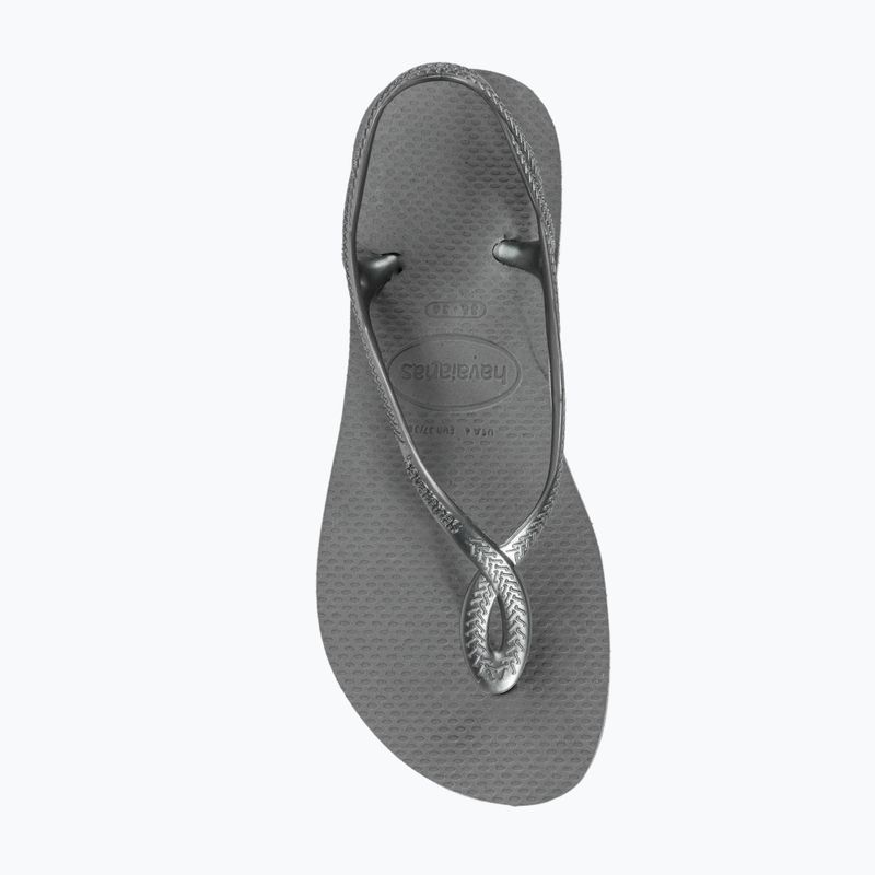 Дамски сандали Havaianas Luna Flatform grey steel 5