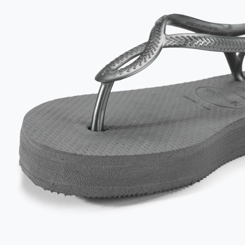 Дамски сандали Havaianas Luna Flatform grey steel 7