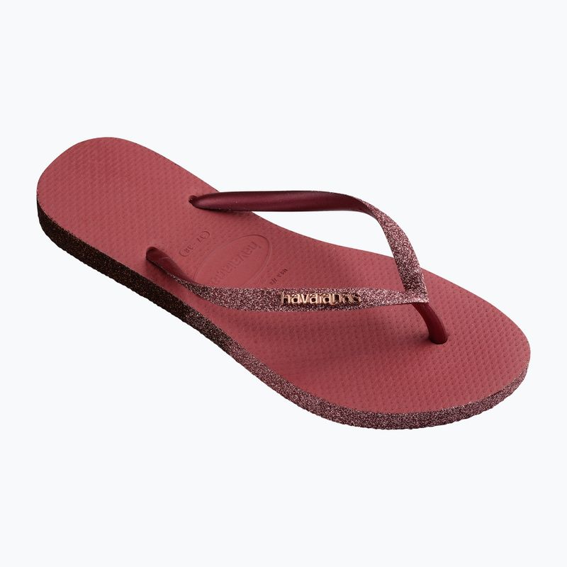 Дамски джапанки Havaianas Slim Sparkle II pau brasil 9