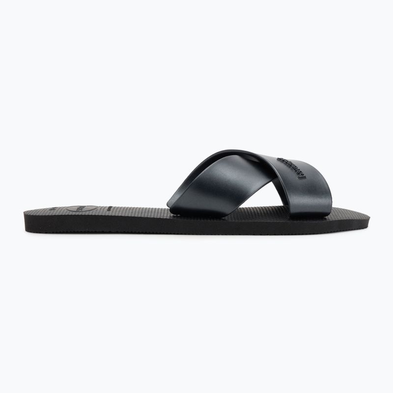 Дамски джапанки Havaianas Aqua Metallic black 2