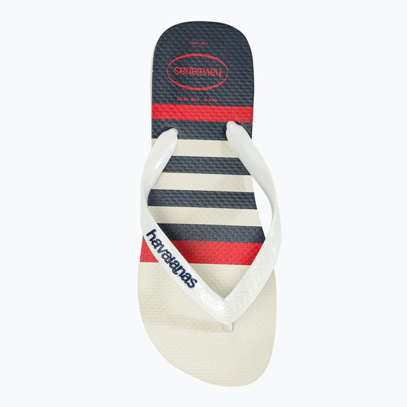 Джапанки Havaianas Top Nautical white / white / navy blue 5