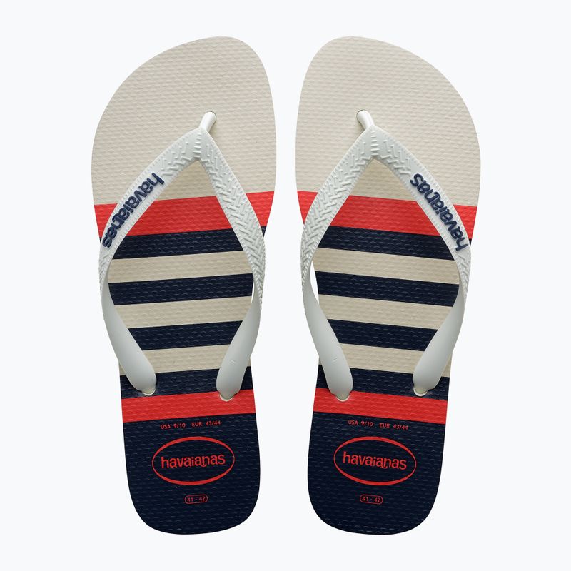 Джапанки Havaianas Top Nautical white / white / navy blue 10