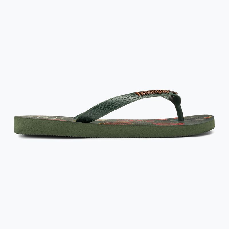 Мъжки джапанки Havaianas Top Tribo olive green 2