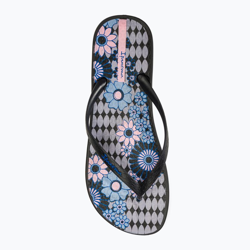 Дамски джапанки Ipanema Anatomic Temas black/grey/pink 5