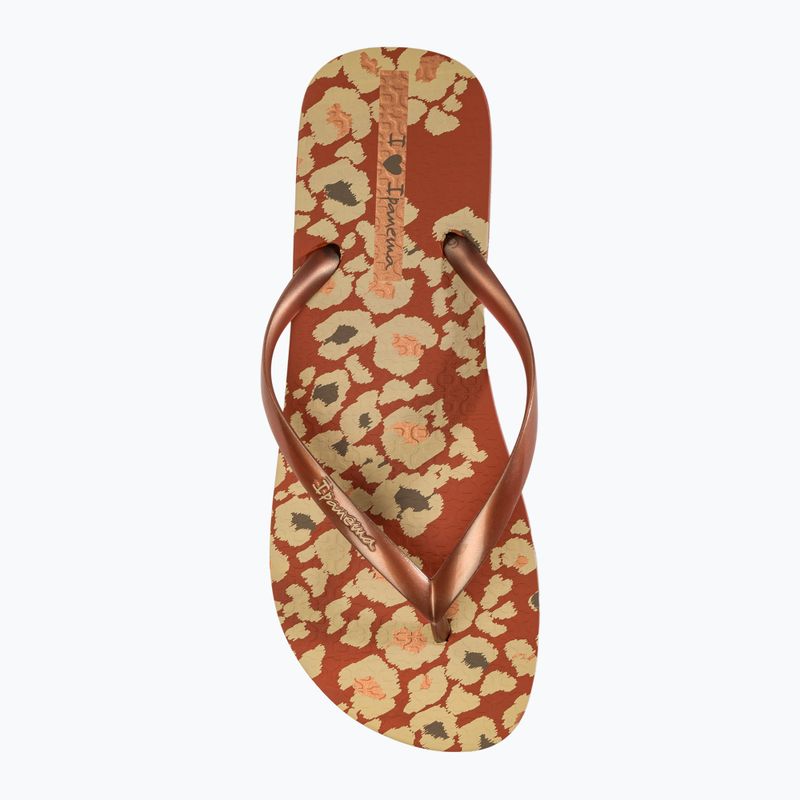Дамски джапанки Ipanema Animale Print III brown/copper 5