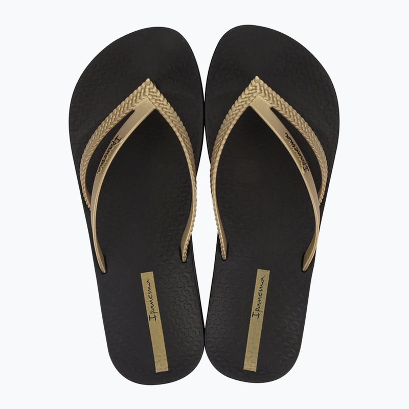 Дамски джапанки Ipanema Bossa Soft V black/gold 2