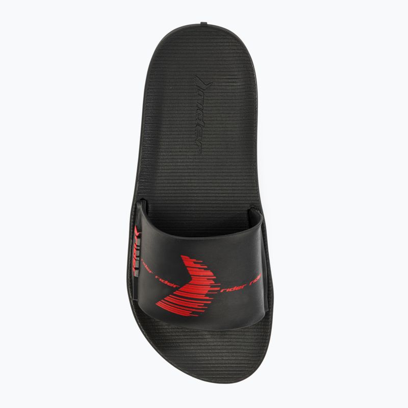 Детски джапанки RIDER Speed Slide In black/black/red 5