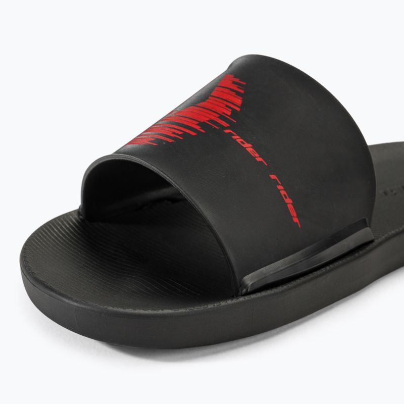 Детски джапанки RIDER Speed Slide In black/black/red 7