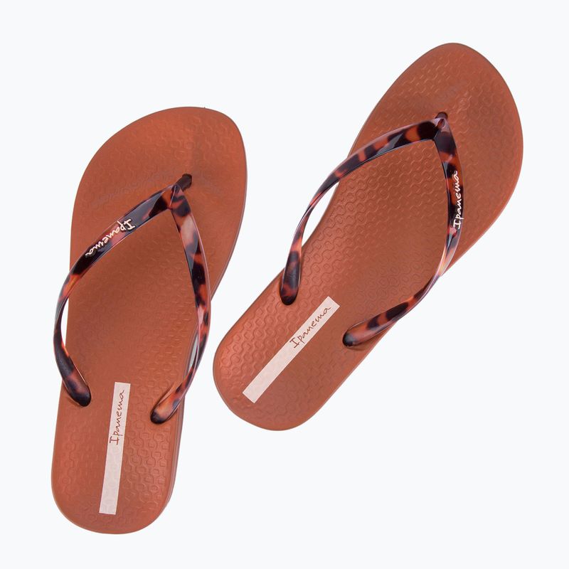 Дамски джапанки Ipanema Anat Connect brown/clear 2