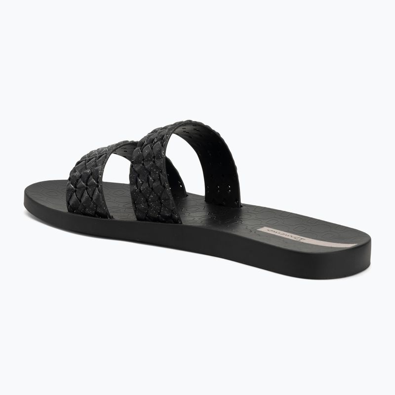 Джапанки Ipanema Renda II black/glitter black за жени 3