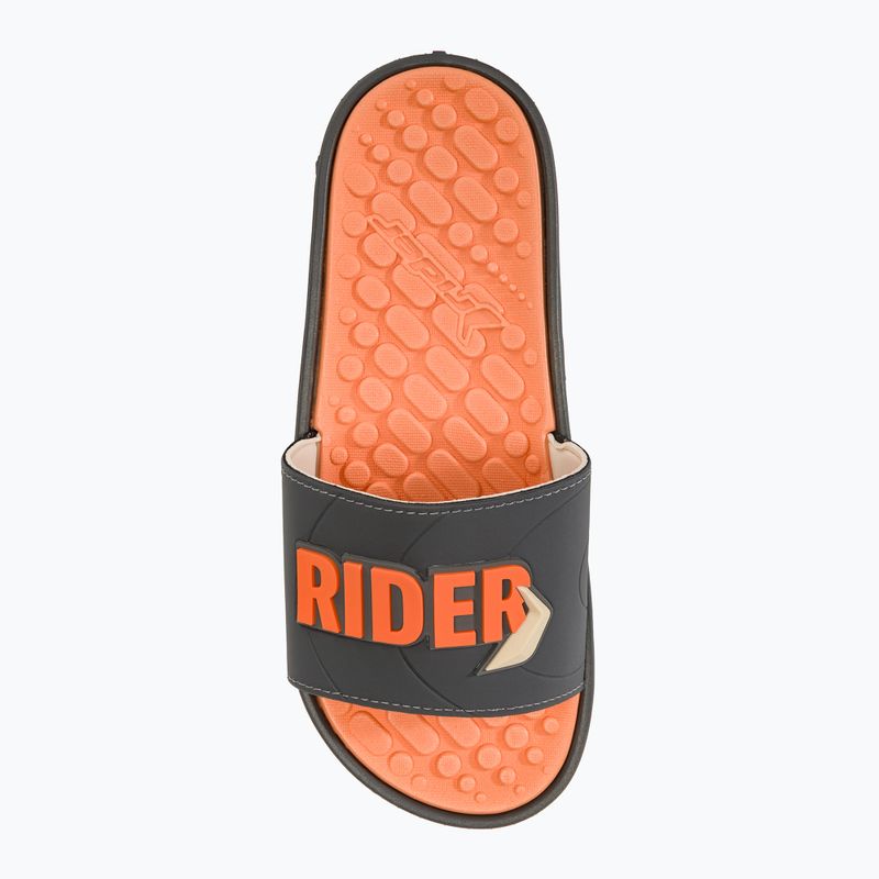 RIDER Pump Slide AD мъжки джапанки сиво/тъмно сиво/оранжево 5