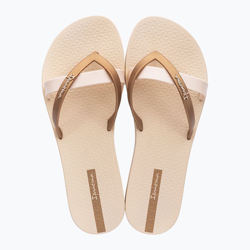 Джапанки Ipanema Kirei beige/gold за жени 2