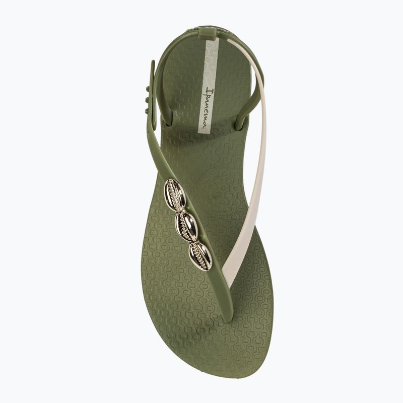 Дамски сандали Ipanema Salty II green / beige / silver 5