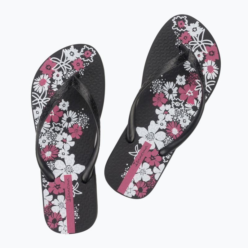 Джапанки Ipanema Classic Happy XII black/black/white за жени 3