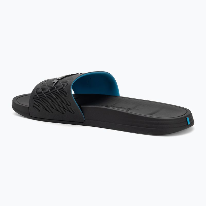 Джапанки RIDER Free II Slide black/blue за мъже 3