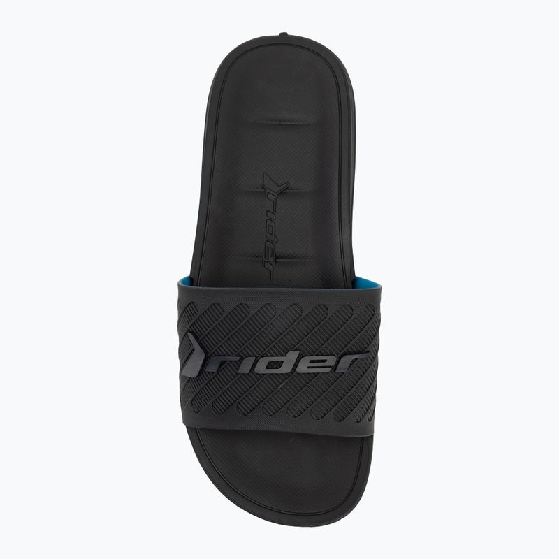Джапанки RIDER Free II Slide black/blue за мъже 5