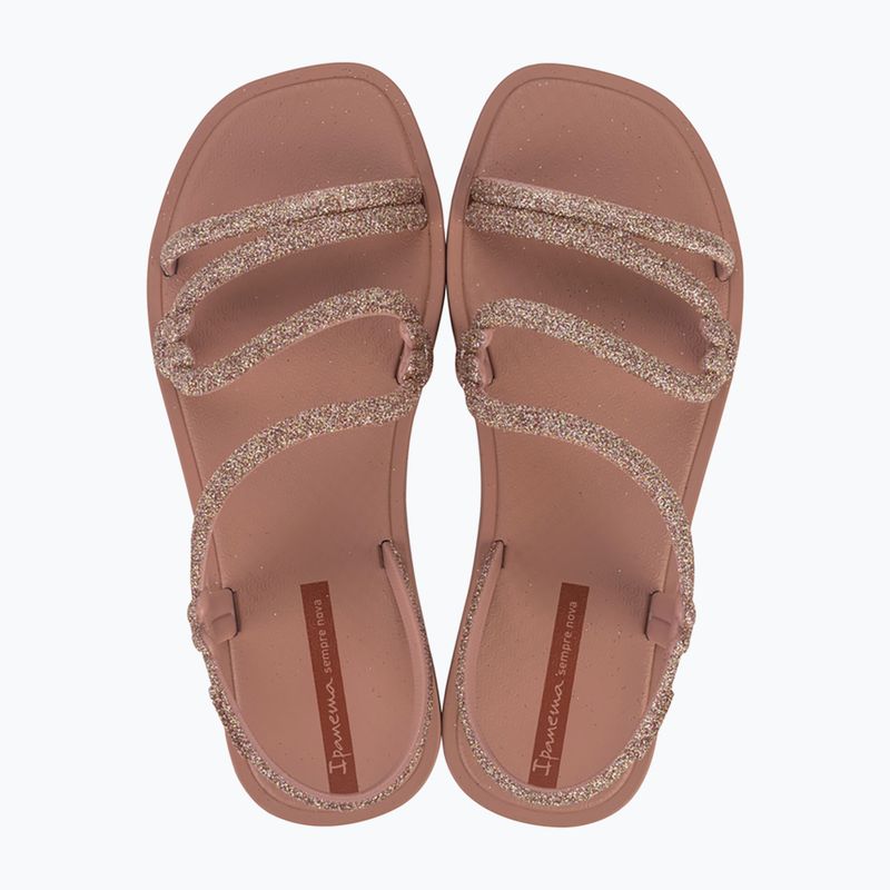 Дамски сандали с плочки Ipanema Solar Glow Sand pink/glitter/brown 2