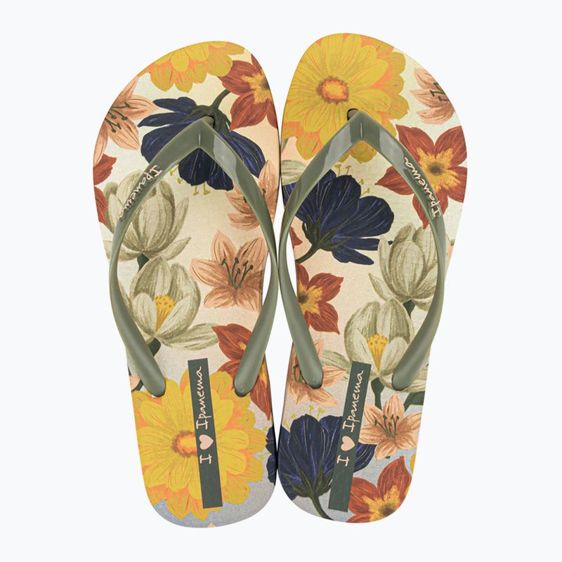 Джапанки Ipanema Verao Tropical beige/green за жени 2