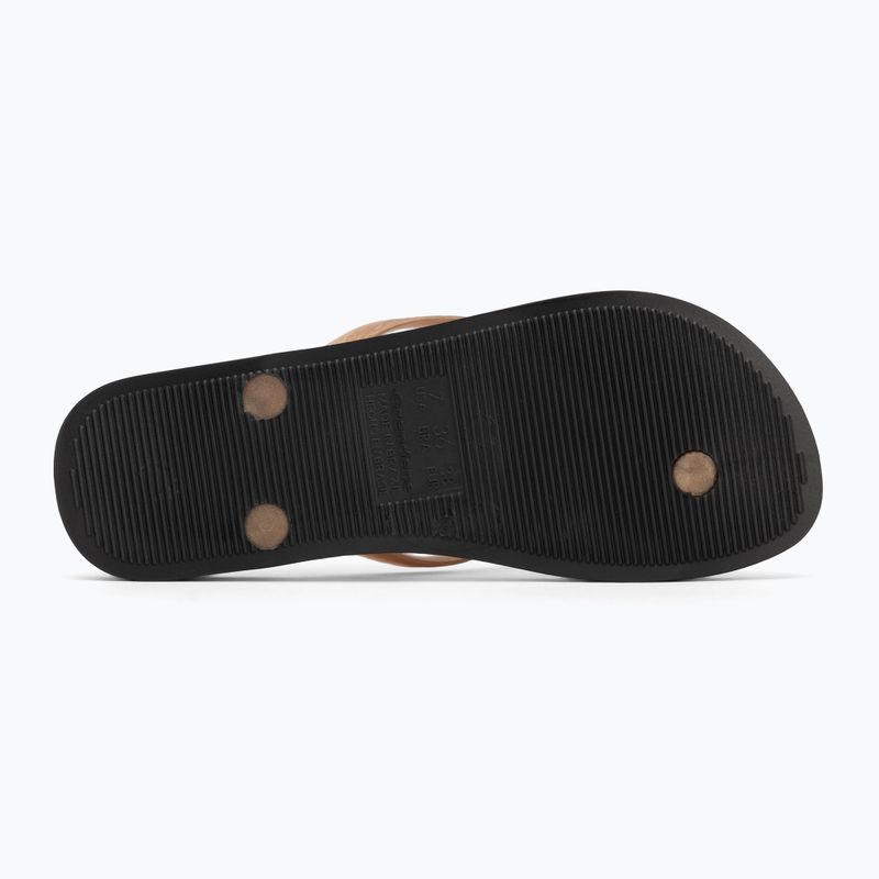 Дамски джапанки Ipanema Anat Tan black/gold 4