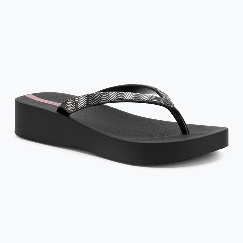 Джапанки Ipanema Mesh X Plat black/black/lilac за жени