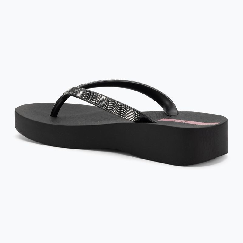 Джапанки Ipanema Mesh X Plat black/black/lilac за жени 3