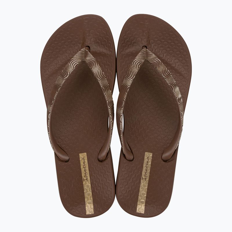 Дамски джапанки Ipanema Mesh IX brown/brown/Gold 2
