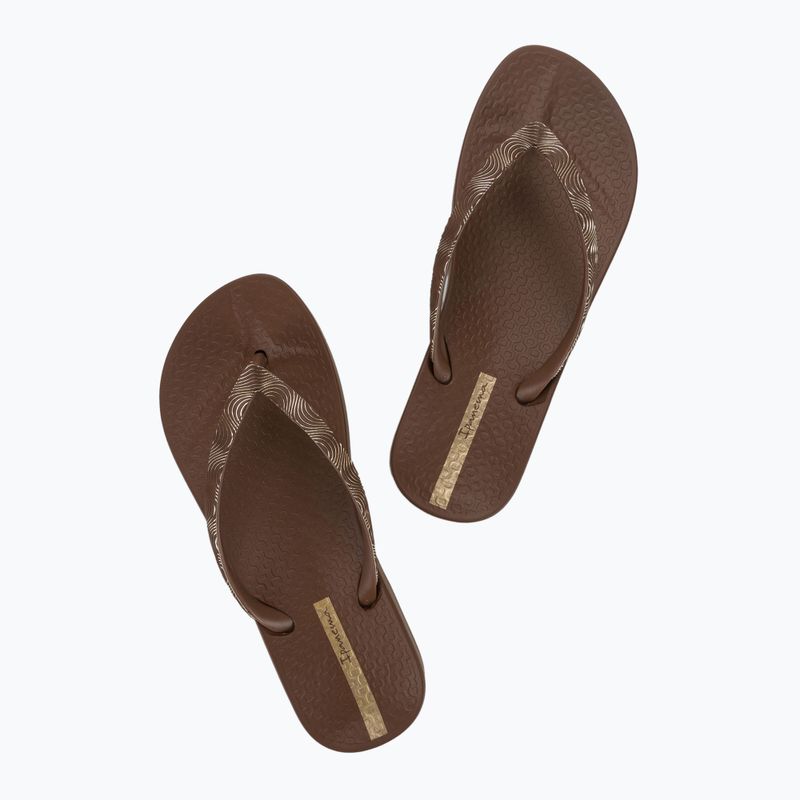 Дамски джапанки Ipanema Mesh IX brown/brown/Gold 3