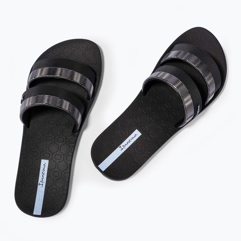 Дамски джапанки Ipanema Mesh Slide black/blue 3