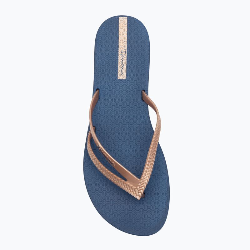 Джапанки Ipanema Bossa blue/metallic pink за жени 5