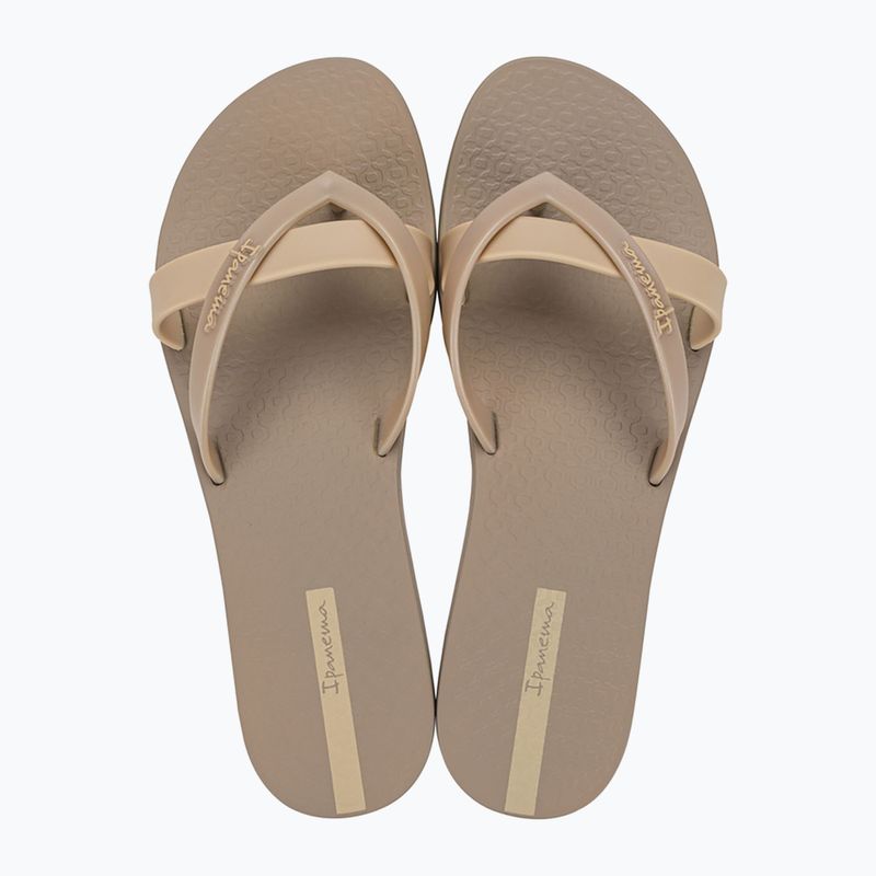 Джапанки Ipanema Kirei beige/metallic beige за жени 2