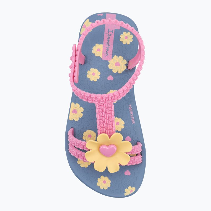 Ipanema Daisy Baby сини/розови/жълти сандали 5