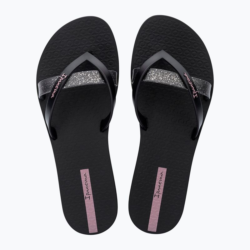 Джапанки Ipanema Kirei Chic black/glitter/purple за жени 2