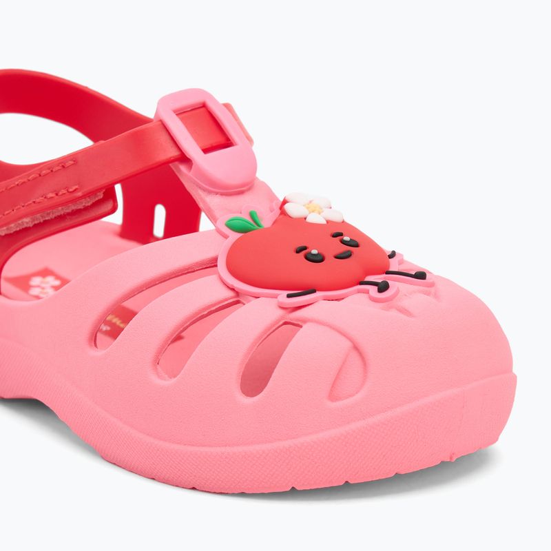 Ipanema Summer XIV Baby тъмнорозови/червени сандали 7