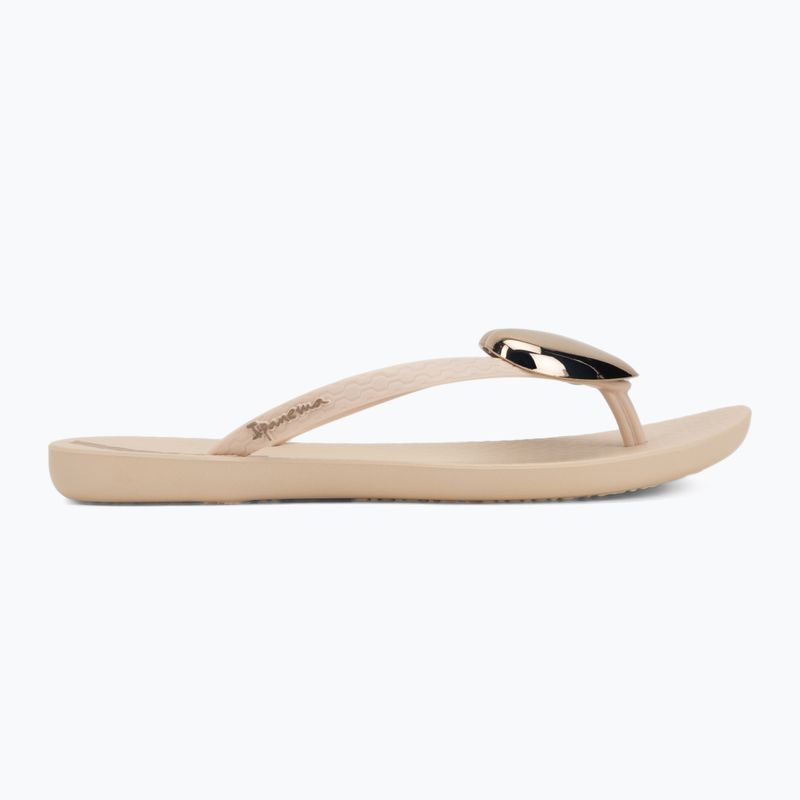 Дамски джапанки Ipanema Maxi Fashion beige/gold 2