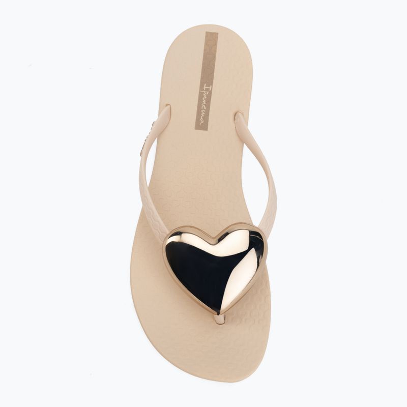 Дамски джапанки Ipanema Maxi Fashion beige/gold 5