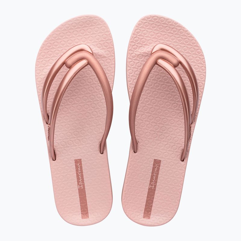 Джапанки Ipanema за жени Comfy pink/metallic pink 2