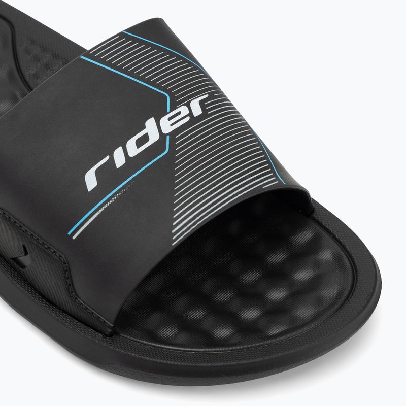 Джапанки RIDER Step Slide black/black/white за мъже 7