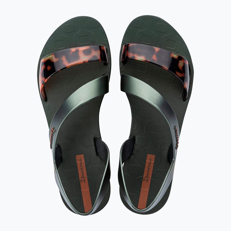 Дамски сандали Ipanema Vibe green/turtle/brown 2