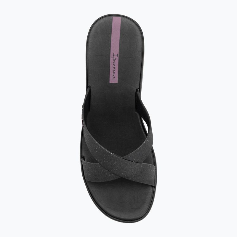 Дамски джапанки Ipanema High Fashion II Slide black/glitter black/lilac 5
