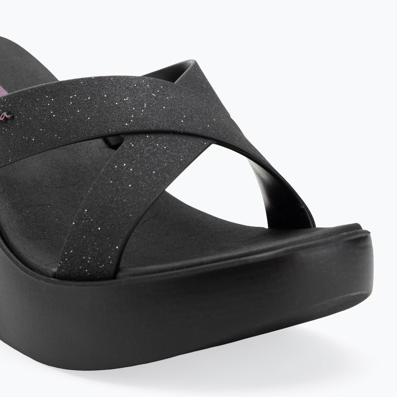 Дамски джапанки Ipanema High Fashion II Slide black/glitter black/lilac 7