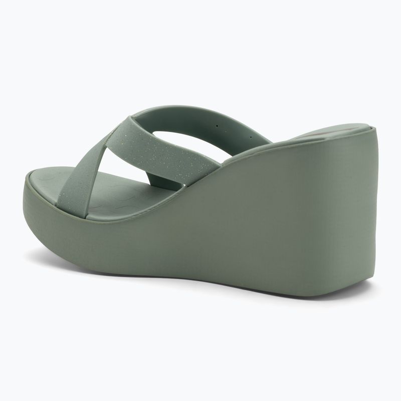Дамски джапанки Ipanema High Fashion II Slide green/glitter green/grey 3